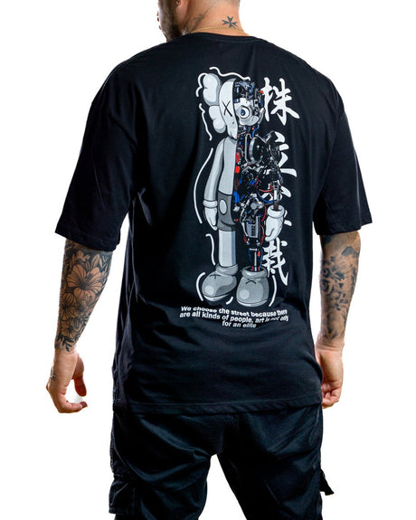 Oversize Negra Kaws Robot - Stark Brand